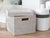 2020s Artifacts Rattan Letter File Storage Box with Lid in White Wash For Sale - Image 5 of 8