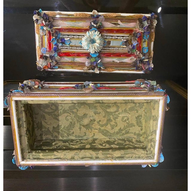 Murano Glass Jewel Box, 1930s For Sale - Image 12 of 15