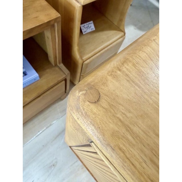 Heywood-Wakefield Vintage Heywood Wakefield Tambour Utility Cabinet Model M179 For Sale - Image 4 of 13