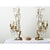 Large French 19th Century Brass & Crystal Girandole Lamps - A Pair For Sale - Image 11 of 12