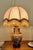 A Very Lovely Famille Rose Vase Lamp This is an exquisite piece, the Vase has hand made ceramic roses set around the neck...
