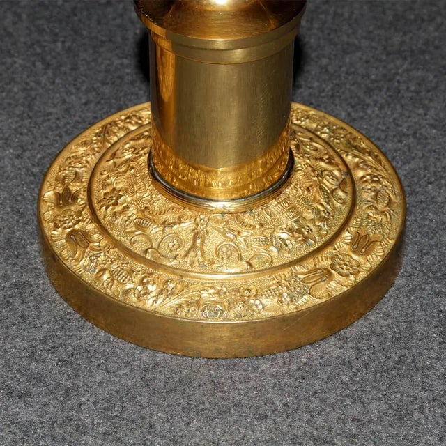 Antique Russian Neoclassic Candlesticks - a Pair For Sale In New York - Image 6 of 8