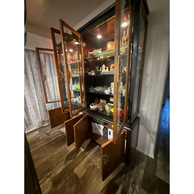 Century Furniture 1980s Century Furniture Chin Hua China Cabinet by Raymond Sobota For Sale - Image 4 of 15