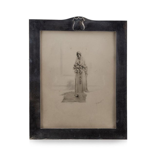 Large 20th Century Arts & Crafts Solid Silver Photo Frame, 1900s For Sale - Image 11 of 11