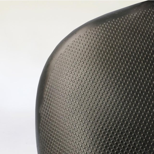 Metal Vintage Black P40 Armchair by Giancarlo Vegni for Fasem, 1980s For Sale - Image 7 of 10