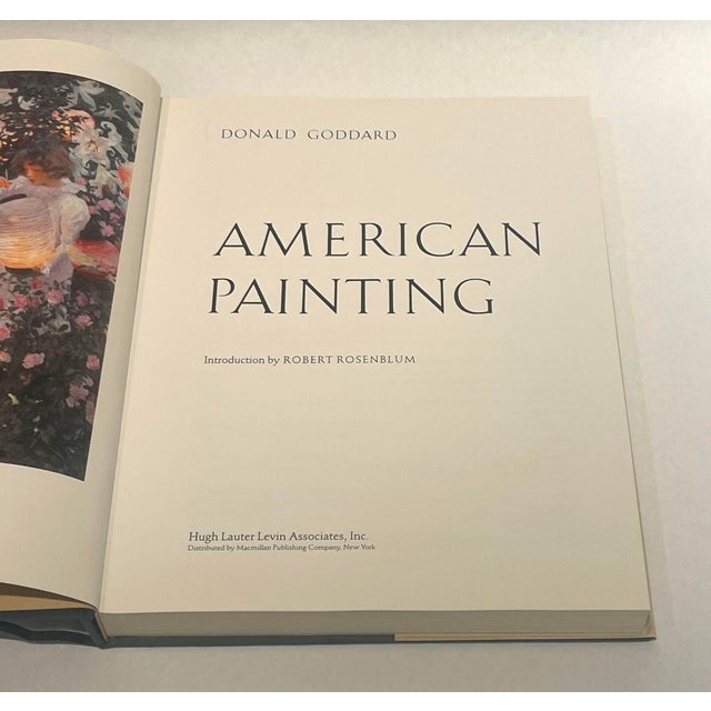 Paper American Painting by Donald Goddard Hardcover Book 1990 For Sale - Image 7 of 11