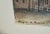Vintage Framed European Market Street Scene Print by Henry Van Den Bogaard This framed vintage fine art print titled...