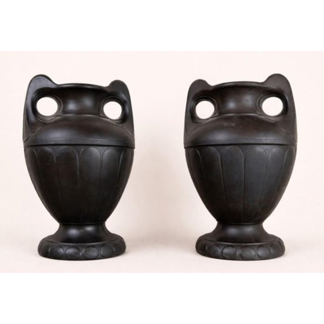 Ceramic Art Nouveau Ceramic Vases, 1900, Set of 2 For Sale - Image 7 of 7
