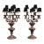 Vintage Italian Mid-Century Hollywood Regency Candelabra Table Lamps - No. 500s Pair For Sale