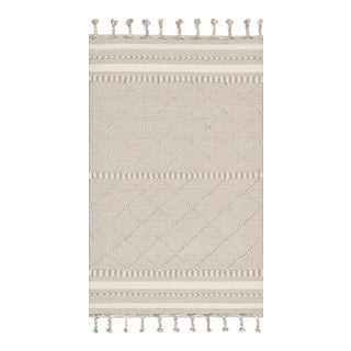 Loloi II Sawyer Rug Silver For Sale