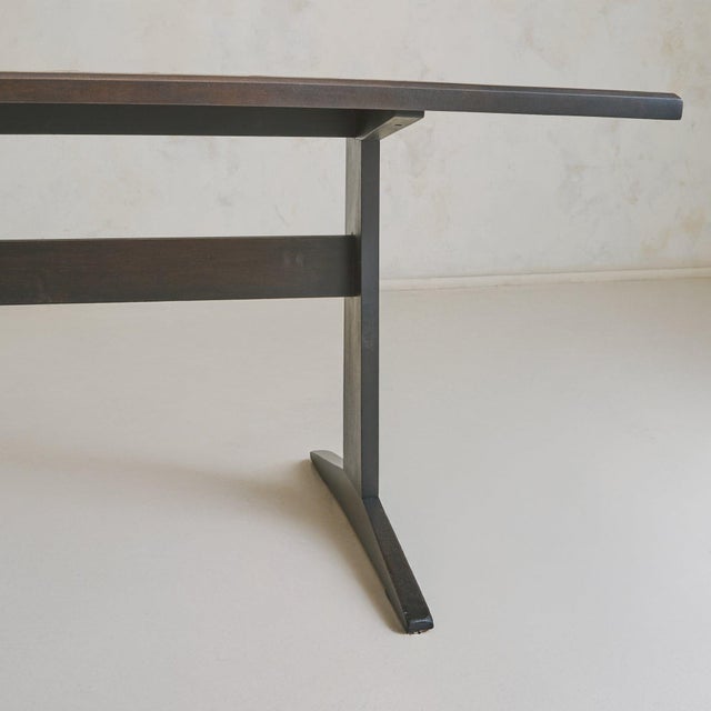 Wood Spanish Ceramic Tile Dining Table, 1970s For Sale - Image 7 of 13