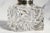 Magnificent Antique Victorian Sterling Silver Repoussé Floral & Swirl Crystal Desk Paperweight Inkwell Luxury Home Decor For Sale - Image 11 of 14