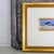 Wood Miniature Framed Seaside Painting by Georgia Artist Sallie Carlson For Sale - Image 7 of 11