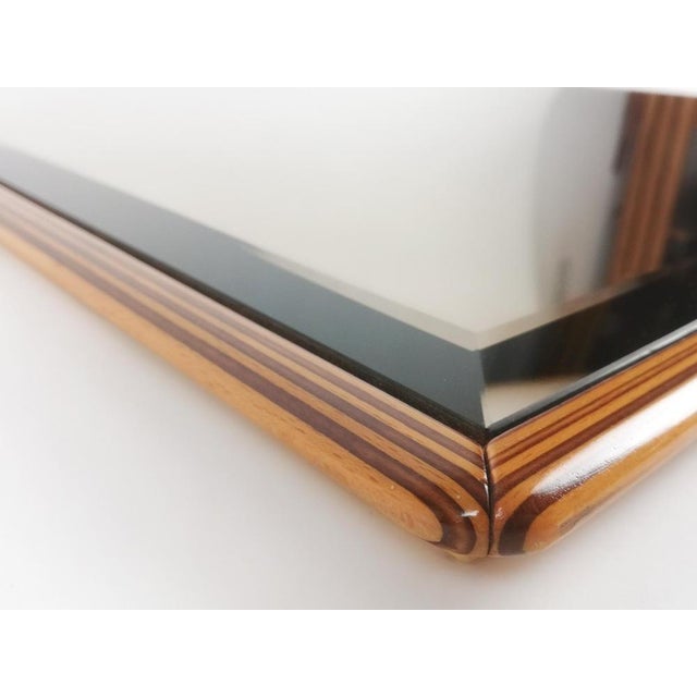 Large Mirror in the style of Afra & Tobia Scarpa for Artona, 1970s For Sale - Image 4 of 17