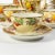 Beautifully hand Painted Porcelain Dessert Set Marked BHA (37 pieces). Set includes 11 Small Plates, 12 Tea Cups...