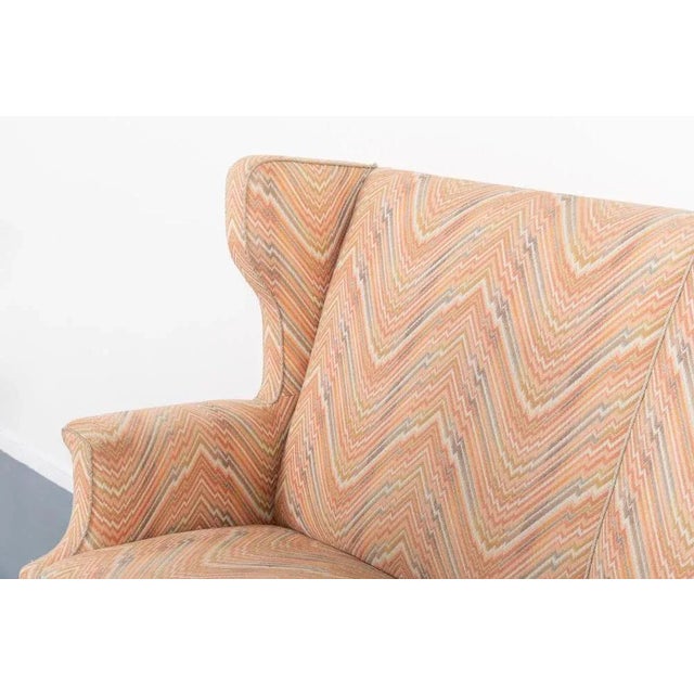 Modern Danish Wing Sofa, 1960s For Sale - Image 3 of 7