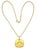 Contemporary Seidengang Diamond Necklace 18k Yellow Gold Amitie Friendship in French For Sale - Image 3 of 7