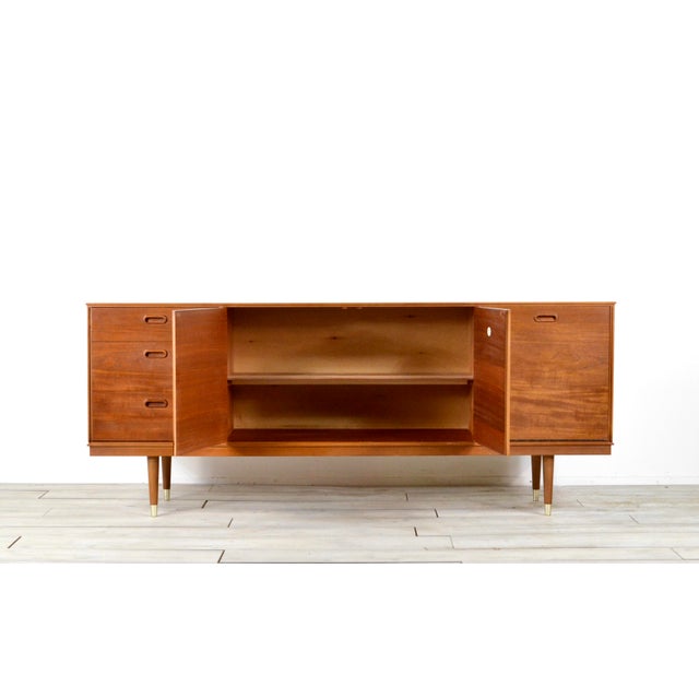 1960s Mid-Century Modern Teak Sideboard from Avalon, 1960s For Sale - Image 5 of 10