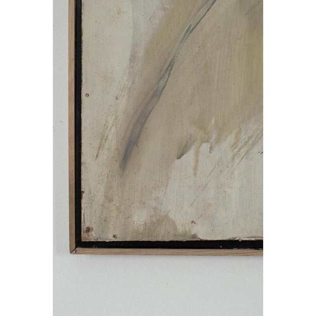 Abstract Portrait, 1967, Painting on Board, Framed For Sale - Image 6 of 11