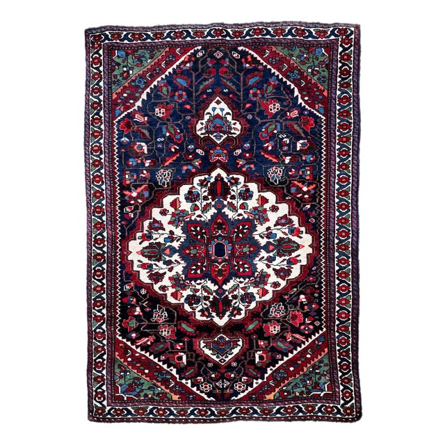 Antique Luri Rug in Wool, 1890s For Sale