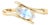 Natural Rainbow Moonstone Ring | Dainty Twisted Shank Band Gemstone Ring | June Birthstone Ring Us 7 For Sale