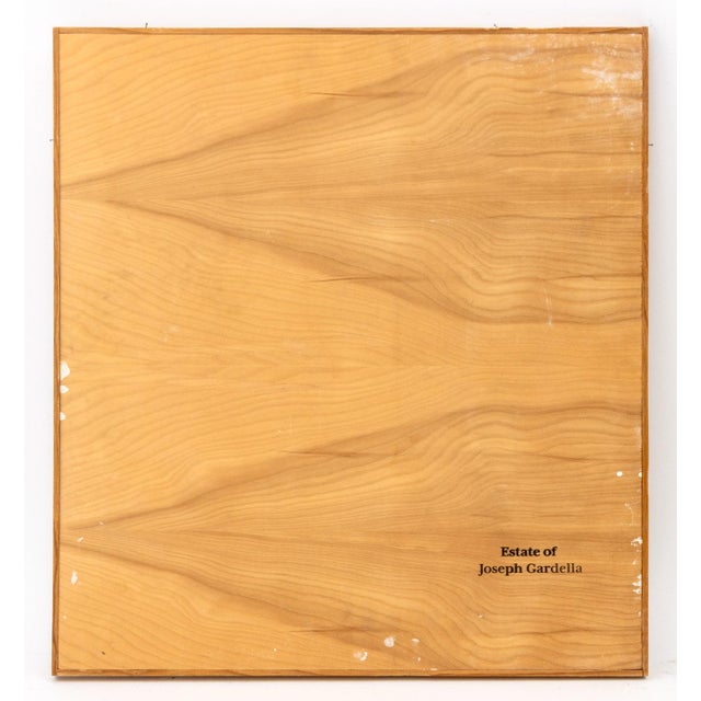 Joseph Gardella Square Composition Oil For Sale In New York - Image 6 of 7