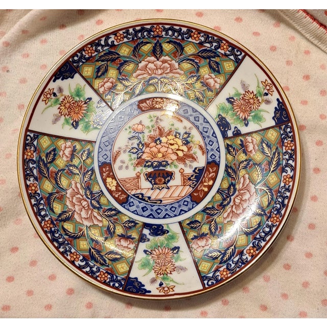 1950s midCentury 19th Century Kinrande Collectors Plate For Sale - Image 5 of 5