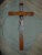 Pre-War Wooden Crucifix, 1890s For Sale - Image 9 of 9