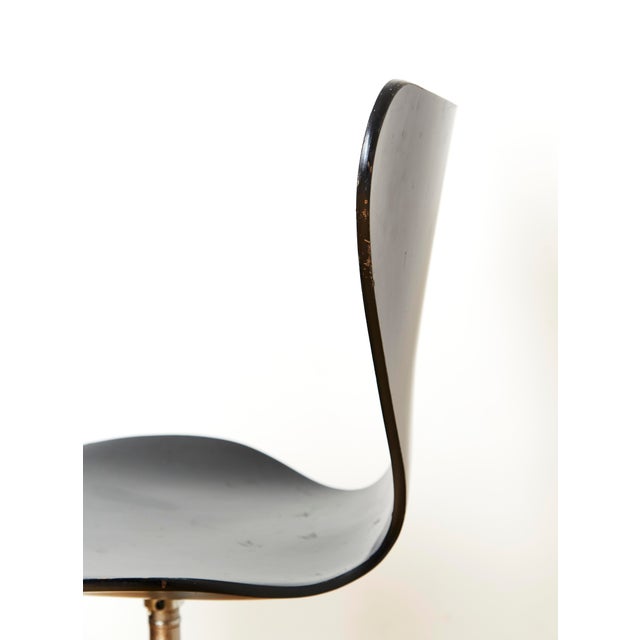 1980s Model 3117 Office Chair by Arne Jacobsen for Fritz Hansen, 1980s For Sale - Image 5 of 16