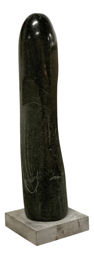 1957 Green Marble Sculpture Stanley Lewis