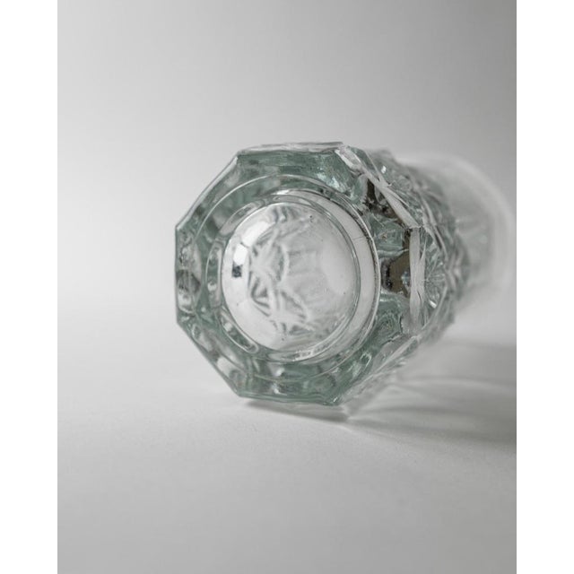 Vintage Pressed Glass Vase, 1970s For Sale - Image 10 of 12