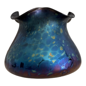 1900s Loetz Bohemian Art Glass Vase