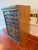 Antique 32-Drawer Oak Hardware Parts Cabinet by W.C. Heller Co. For Sale - Image 11 of 17