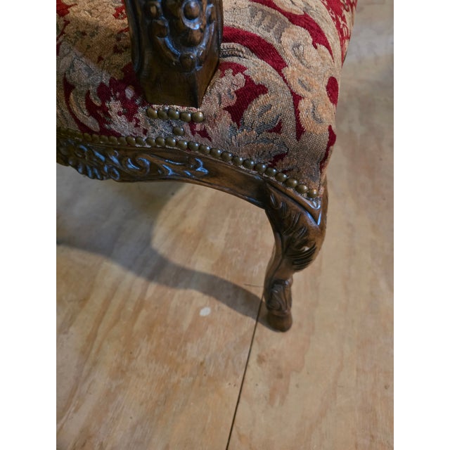 Wood Rustic European Settee For Sale - Image 7 of 11