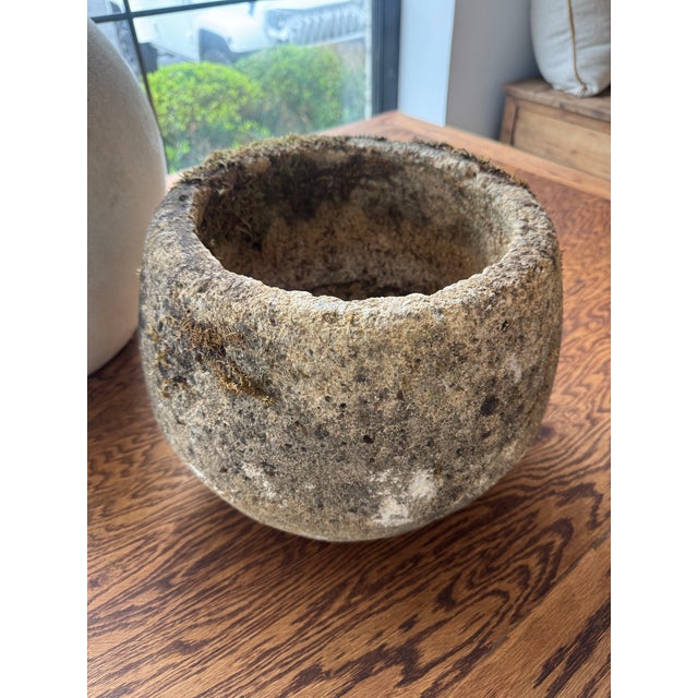 Vintage Concrete Planter, France For Sale - Image 9 of 18