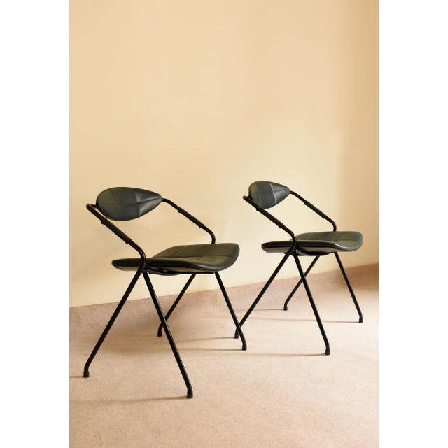 1960s Model Rugby Chairs by Gilbert Steiner for Steiner, 1962, Set of 3 For Sale - Image 5 of 16