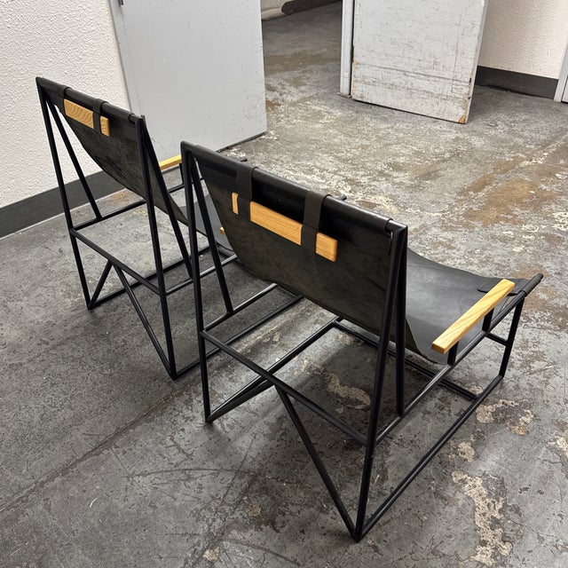 2020s Four Hands Judson Sling Chairs, Pair For Sale - Image 5 of 12