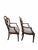 Late 20th Century Vintage Ethan Allen Mahogany Dining Armchairs With Interlocking Heart Back Design – 4 For Sale - Image 5 of 12