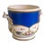 Vieux Paris Hand Painted Cobalt Blue Cachepot For Sale