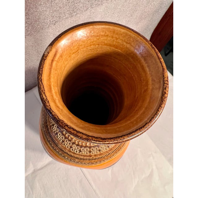 Mid Century Modern Rimini Sahara Bitossi Vase for Raymor For Sale In Naples, FL - Image 6 of 8