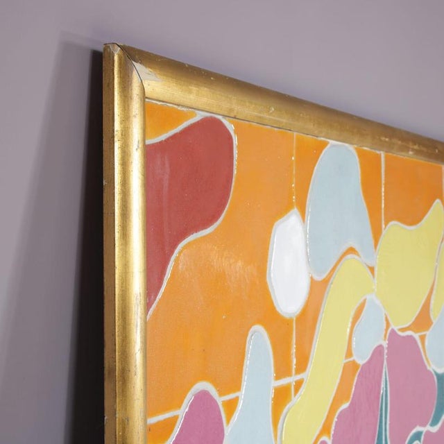 Ceramic Jan Snoeck, Ceramics Arwork, Netherlands, 1990s, Ceramic, Framed For Sale - Image 7 of 8