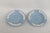 Wedgwood Etruria and Barlaston Queensware Blue Ceramic Ashtray Dish a Pair For Sale - Image 9 of 10