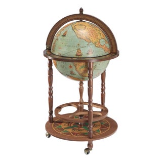 Juno Lagoon Bar Globe by Zoffoli Mappamondi For Sale
