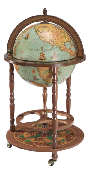 Juno Lagoon Bar Globe by Zoffoli Mappamondi