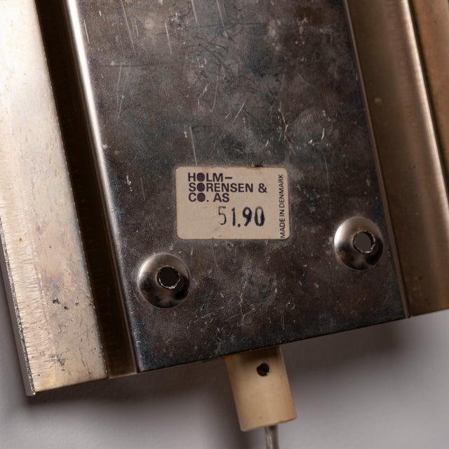 Brown Model 5190 Sconce by Svend Aage Holm Sorensen for Holm-Sorensen & Co As., 1960s For Sale - Image 8 of 9