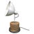 Industrial Table Lamp in Aluminium and Metal, Former Czechoslovakia, 1940s For Sale - Image 15 of 15