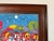 Wood Vintage “Templo San Pedro” Folk Art Oil on Canvas Painting, Signed A. R. Dalma, Wood Framed For Sale - Image 7 of 12