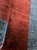 Textile Hand-Knotted Red and Blue Wool Kashkuli Sherkat Rug, 1970s For Sale - Image 7 of 10