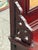Antique Chinese Rosewood Chairs + Stone Inserts, Pair For Sale - Image 11 of 12