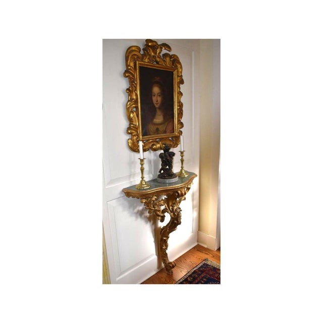 18th Century Console of the Rococo Louis XV Era For Sale - Image 4 of 7